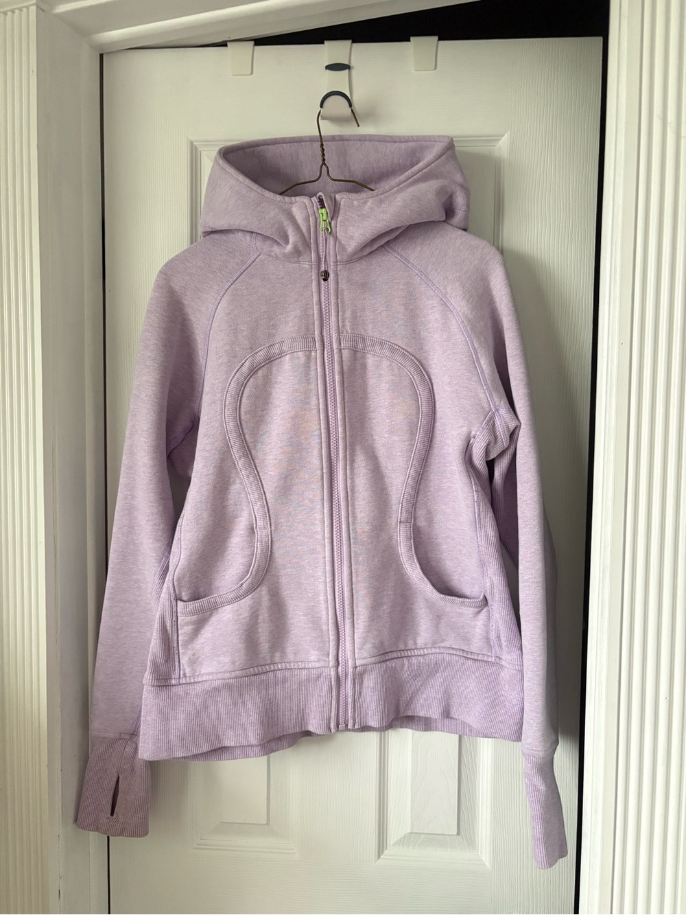 Women’s Lululemon Lilac Scuba Zip-Up Hoodie